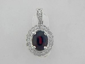 04586-COLOR STONE PENDANT