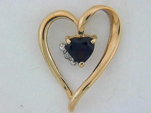 05007-COLOR STONE PENDANT