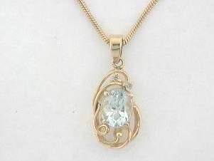 06220-COLOR STONE PENDANT