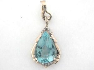 06415-COLOR STONE PENDANT